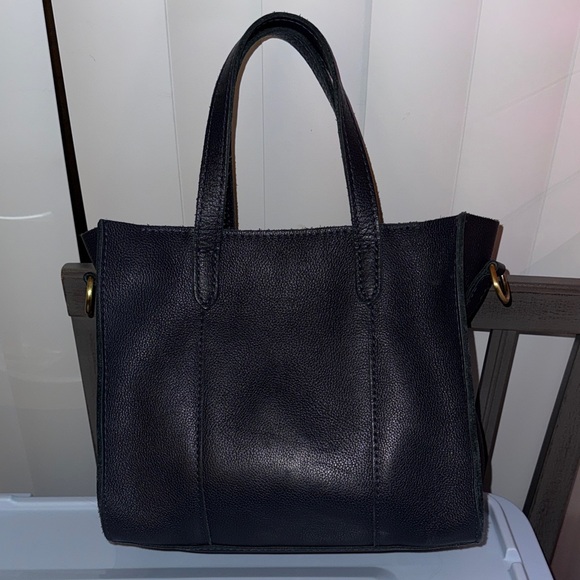 EUCC - Portland Leather Goods - Lola Crossbody Tote - Night Owl - Picture 2 of 7